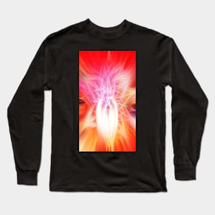 Unique Swirl Design Long Sleeve T-Shirt